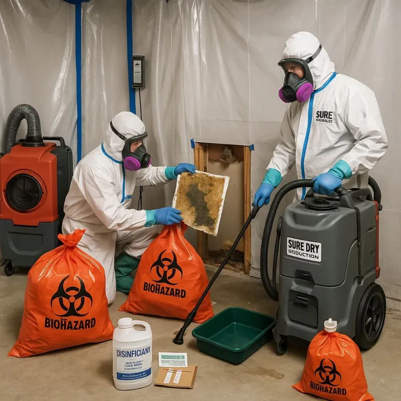Contaminated Water Handling Protocols process in Lyman County, SD