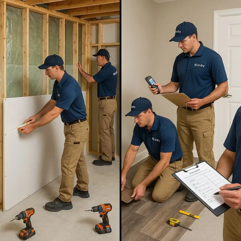 Repairs and Reconstruction process in Lyman County, SD